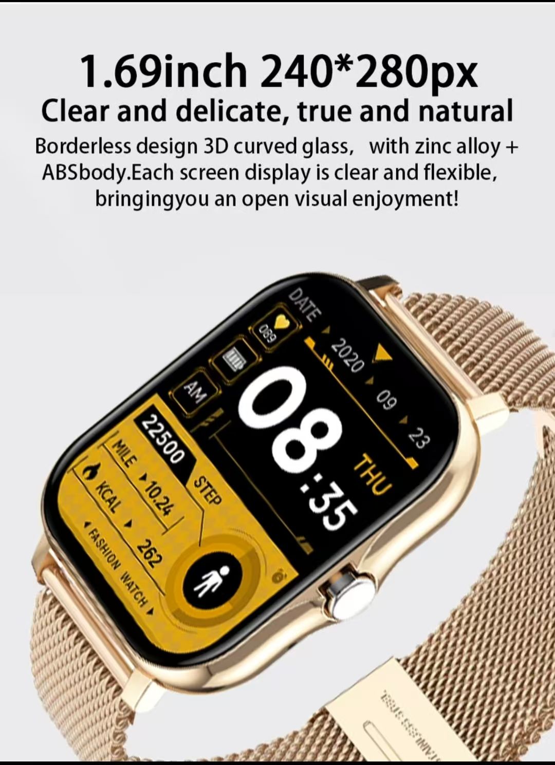 Full Touch Sport Smart Watch Men Women Heart Rate Fitness Tracker Bluetooth call Smartwatch wristwatch
