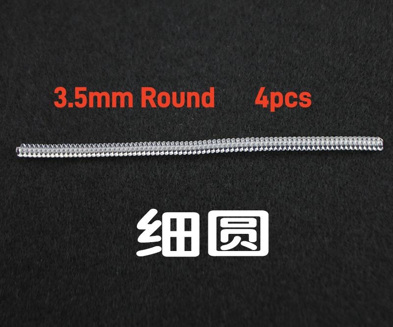 4pcs/Set Ring Size Reducer Tools Spiral Spring Based Rings Adjust Invisible Transparent Tightener Resizing Tool Jewelry Guard