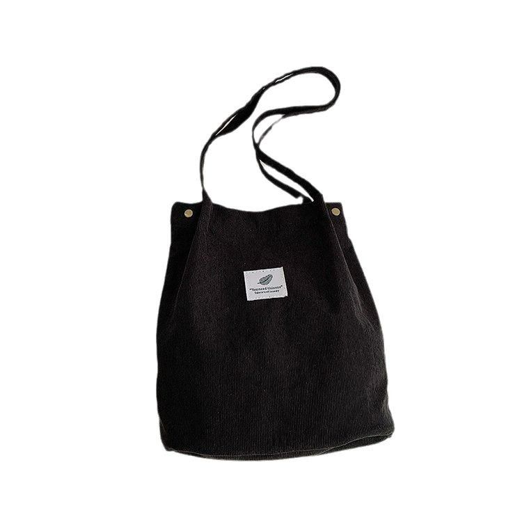 Bags for Women Corduroy Shoulder Bag Reusable Shopping Bags Casual Tote Female Handbag for A Certain Number of Dropshipping