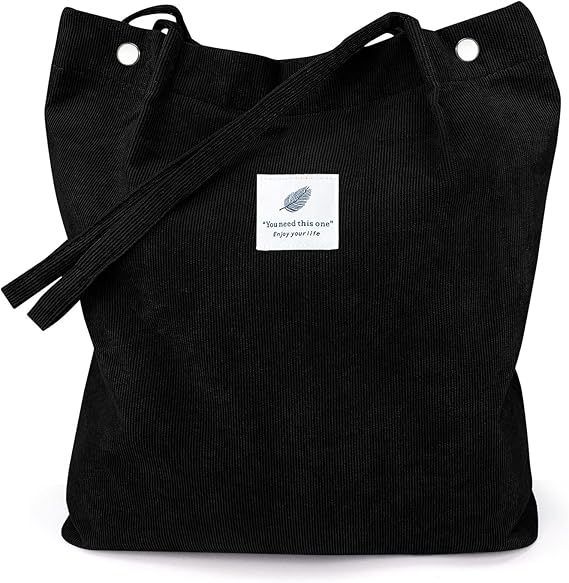 NEW Upgraded Version Bags for Women Corduroy Shoulder Bag Reusable Shopping Bags Casual Tote Female Handbag for A Certain Number of Dropshipping