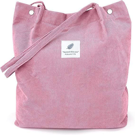 NEW Upgraded Version Bags for Women Corduroy Shoulder Bag Reusable Shopping Bags Casual Tote Female Handbag for A Certain Number of Dropshipping