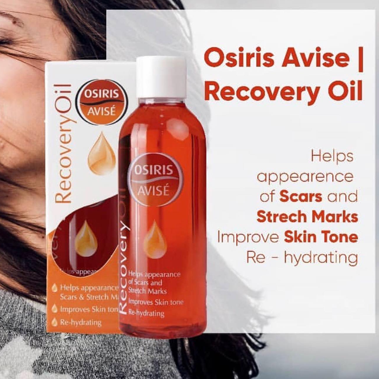 Osiris Avise Recovery Oil Helps Fade Scars, Stretch Marks, And Dark Spots, Promoting Smoother, More Even Skin Tone