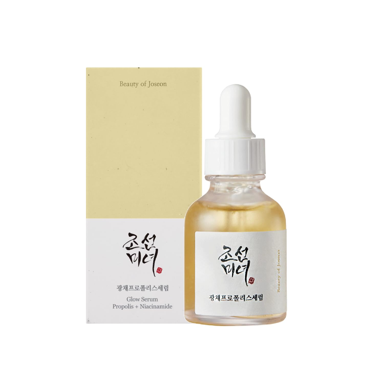 Beauty of Joseon Glow Serum: Propolis + Niacinamide Brightens, calms, hydrates, refines pores, and enhances radiance with propolis and niacinamide