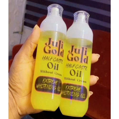 Juli Gold Half Cast Extreme Whitening Oil Powerful Brightening And Skin Smoothing For An Ultra-Radiant Glow
