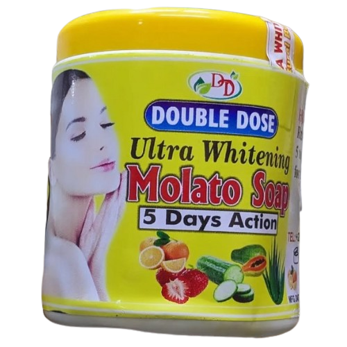 Original Double Dose Ultra Whitening Molato Soap Achieve Brighter, Smoother, And Even-Toned Skin In Just 5 Days While Gently Exfoliating And Nourishing
