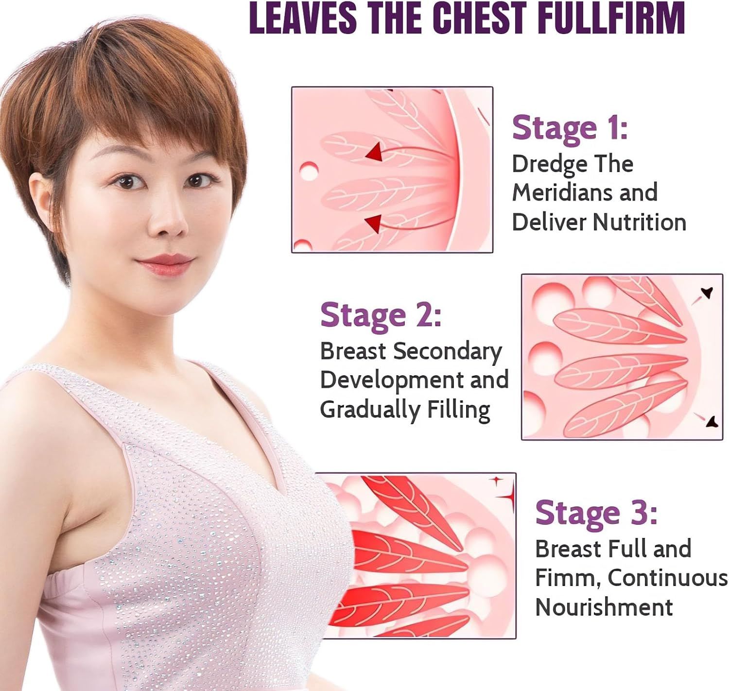 Breast Enhancement Capsules For Natural Bust Enlargement, Firming, Lifting & Skin Support 60 Capsules Enhances Bust Size, Firms Breasts, Promotes Healthy Skin & Boosts Confidence Naturally