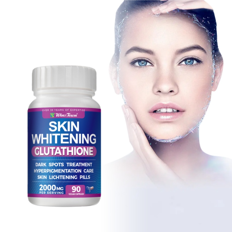 Skin Whitening Glutathione 90 Capsules Premium Beauty Supplement for Radiant Complexion, Brightening, Anti-Aging & Glowing Skin