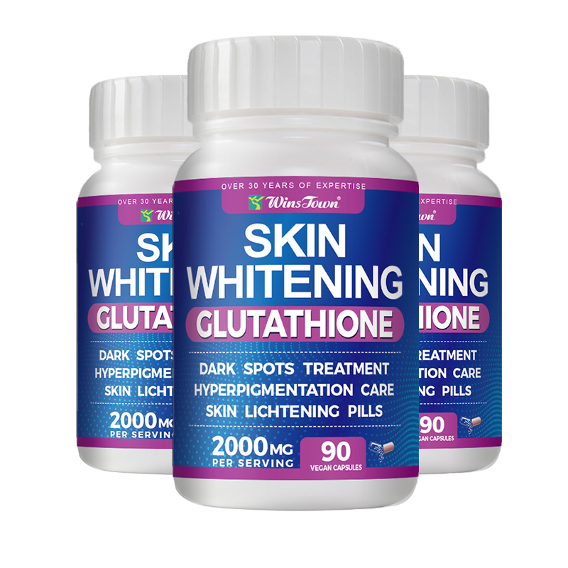 Skin Whitening Glutathione 90 Capsules Premium Beauty Supplement for Radiant Complexion, Brightening, Anti-Aging & Glowing Skin