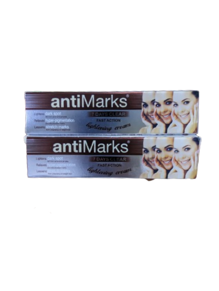AntiMarks 7 Days Clear Fast Action Lightening Cream Fast-Action Cream That Lightens Dark Spots Fades Hyperpigmentation And Clears Stubborn Marks In 7 Days