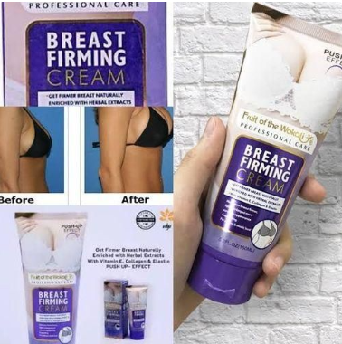 Fruit Of The Wokali Breast Firming Cream With VitaminE, Collagen & Elastin