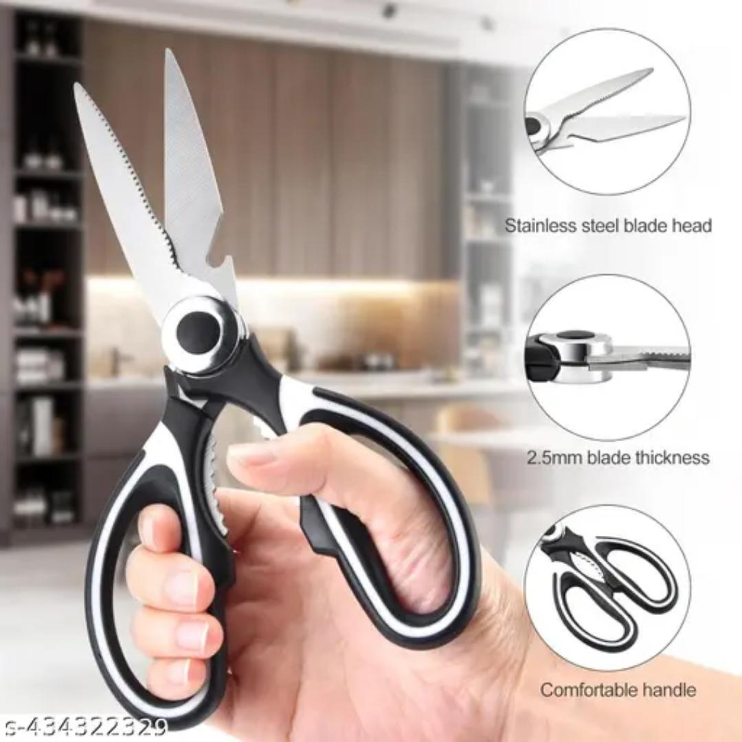 Kitchen Scissors Heavy Duty Stainless Steel Sharp Shears Household Multi Purpose