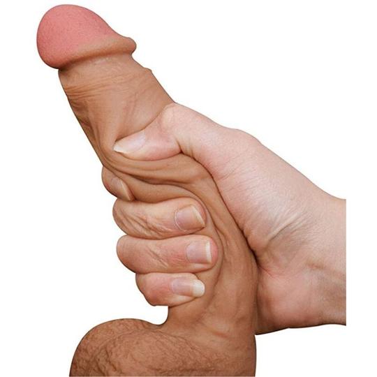 Manual 18cm \ 7inch Realistic Dildo with Strong Suction Cup - image 3