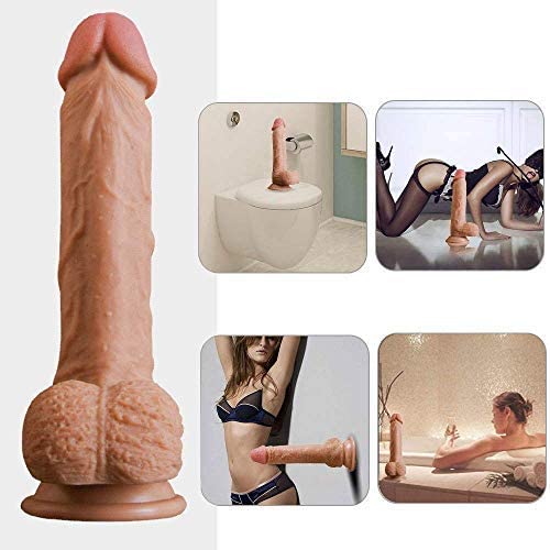Manual 18cm \ 7inch Realistic Dildo with Strong Suction Cup - image 6