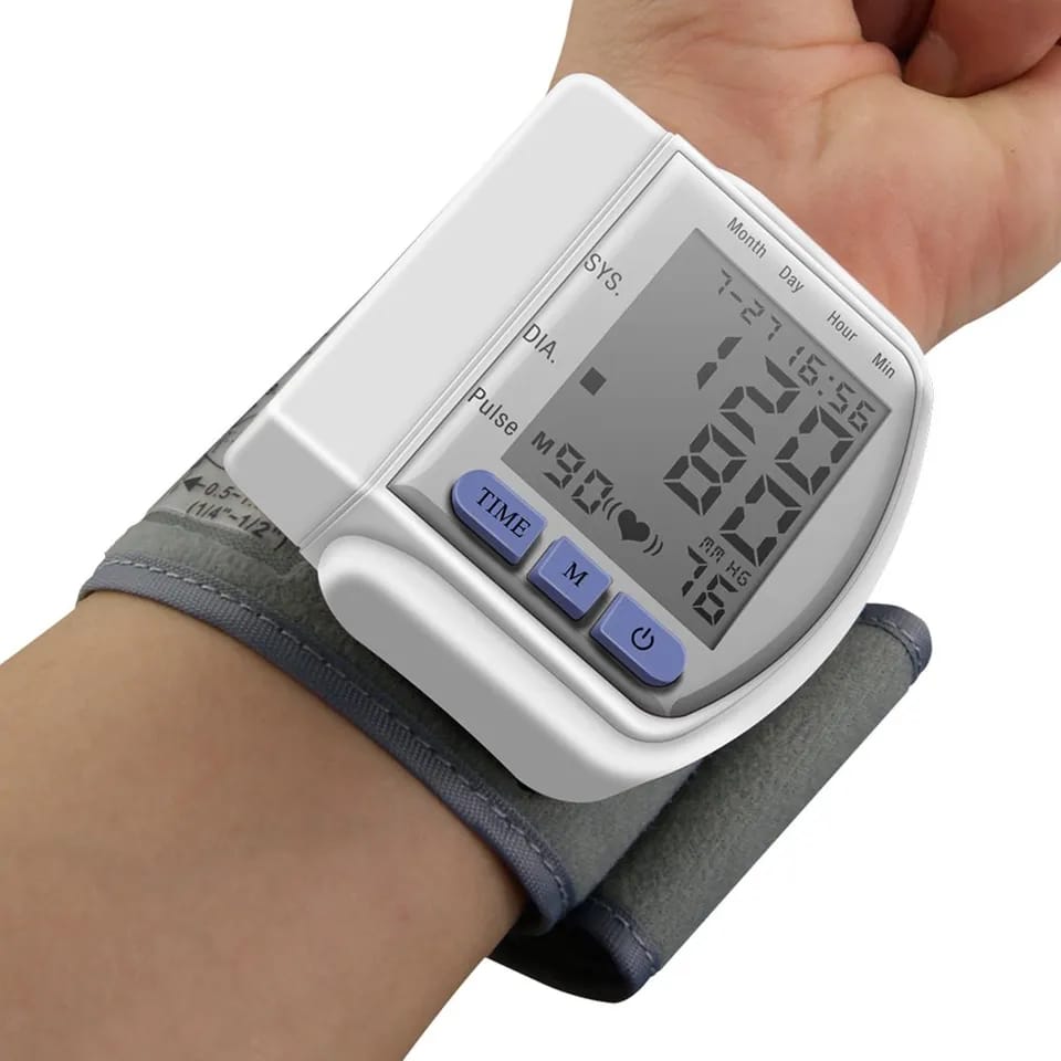 ✅ Generic Digital Wrist Blood Pressure Monitor Machine Portable Clinical Automatic