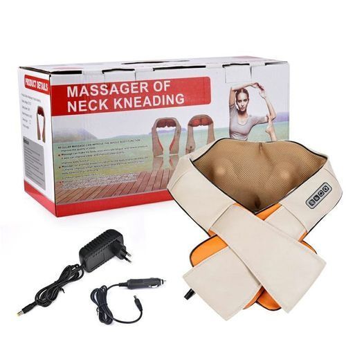 NECK MASSAGERS.Neck & Back Massage Kneading Full Body Massager Its body hugging design allows a massage, providing quick relief to pains on neck, shoulder and upper back