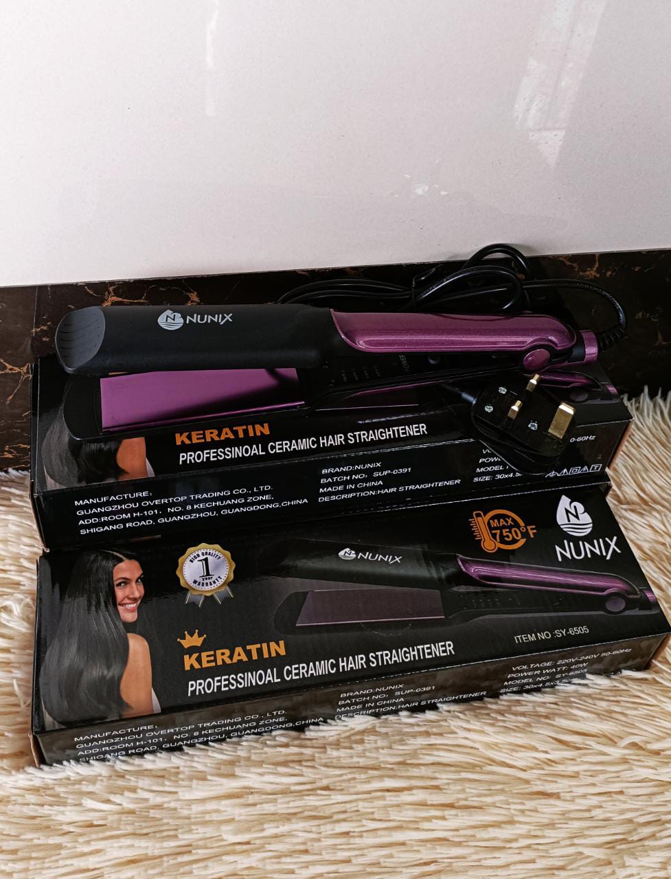 Killmall Big Sales Best Prices Only. Nunix Professional Hair Straightener Flat Iron keep your hair styling more lasting. Has Four levels of temperature can be adjusted Suitable for hair: dry/ wet