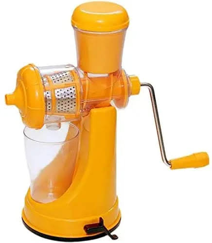 JUMBO Juicer Manual Vegetables Juicer,mincer, Plastic Hand Manual Orange Lemon Juice Extractor Fruits Squeezing Reamers-orange
