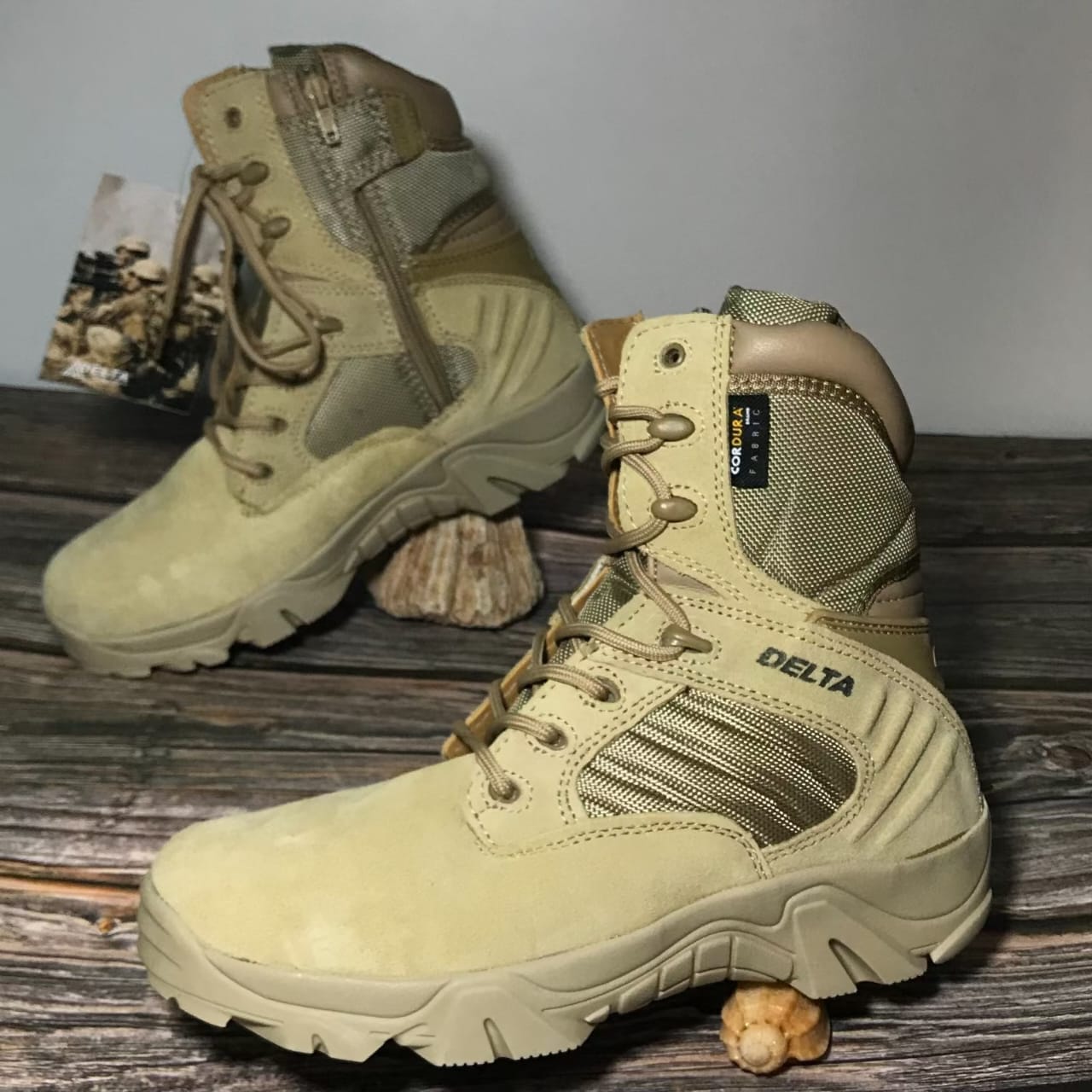 Delta Tactical Boots, which are designed for durability and comfort in various demanding environments.