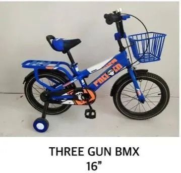 BMX 16 Inch Kids Bicycles , Kids BMX Children Bikes Good Quality Three Gun Bike