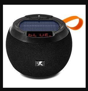Robot Powerful Portable RBT-016 Bluetooth Speaker.fm,usb,aux.Solar/Electricity rechargeable
