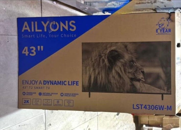 AILYONS 43" SMART ANDROID TV – FULL HD ENTERTAINMENT WITH ADVANCED CONNECTIVITY