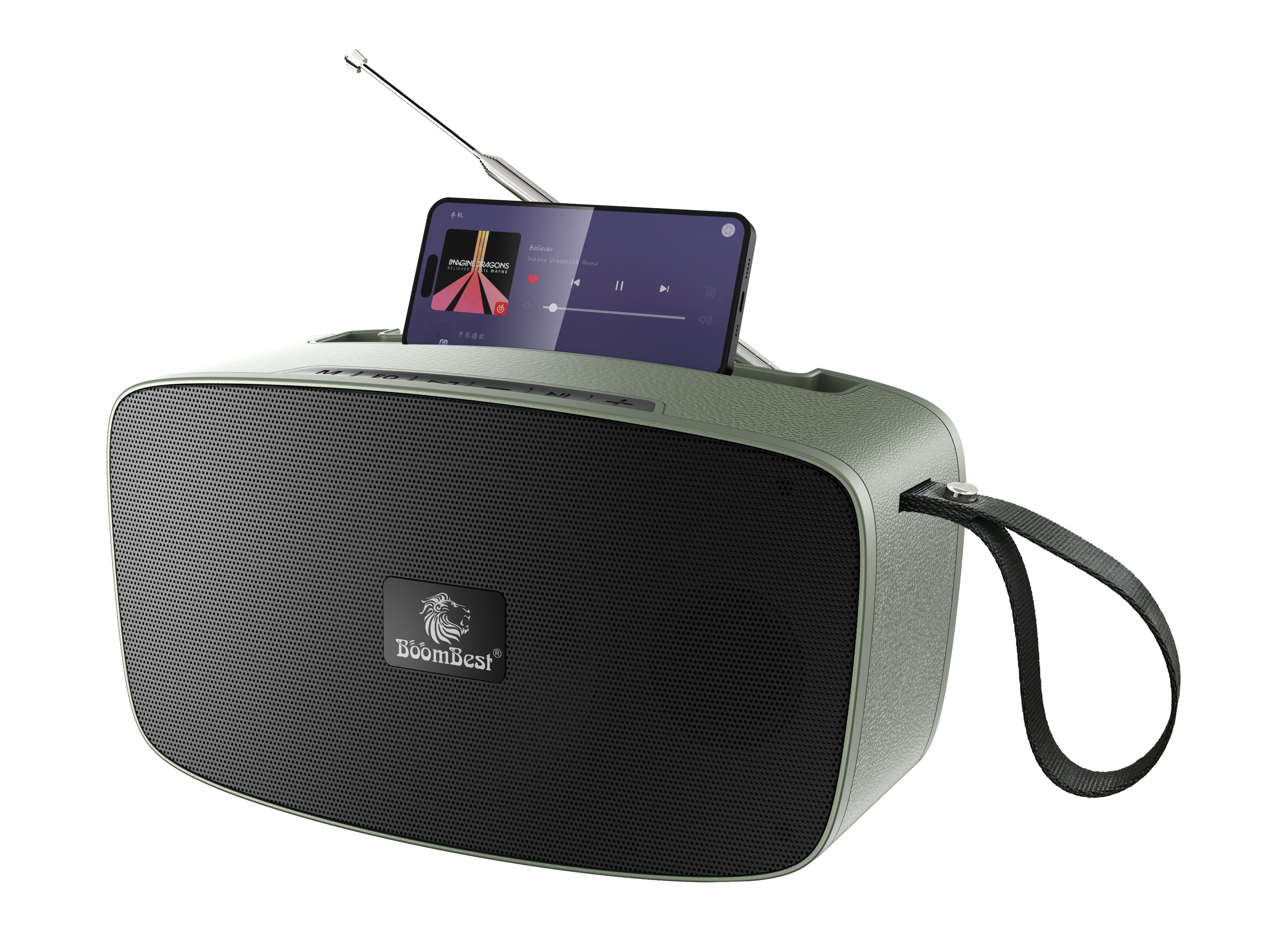 BOOMBEST LN-1116SUN WIRELESS BLUETOOTH SPEAKER WITH SOLAR CHARGING AND POWERFUL AUDIO