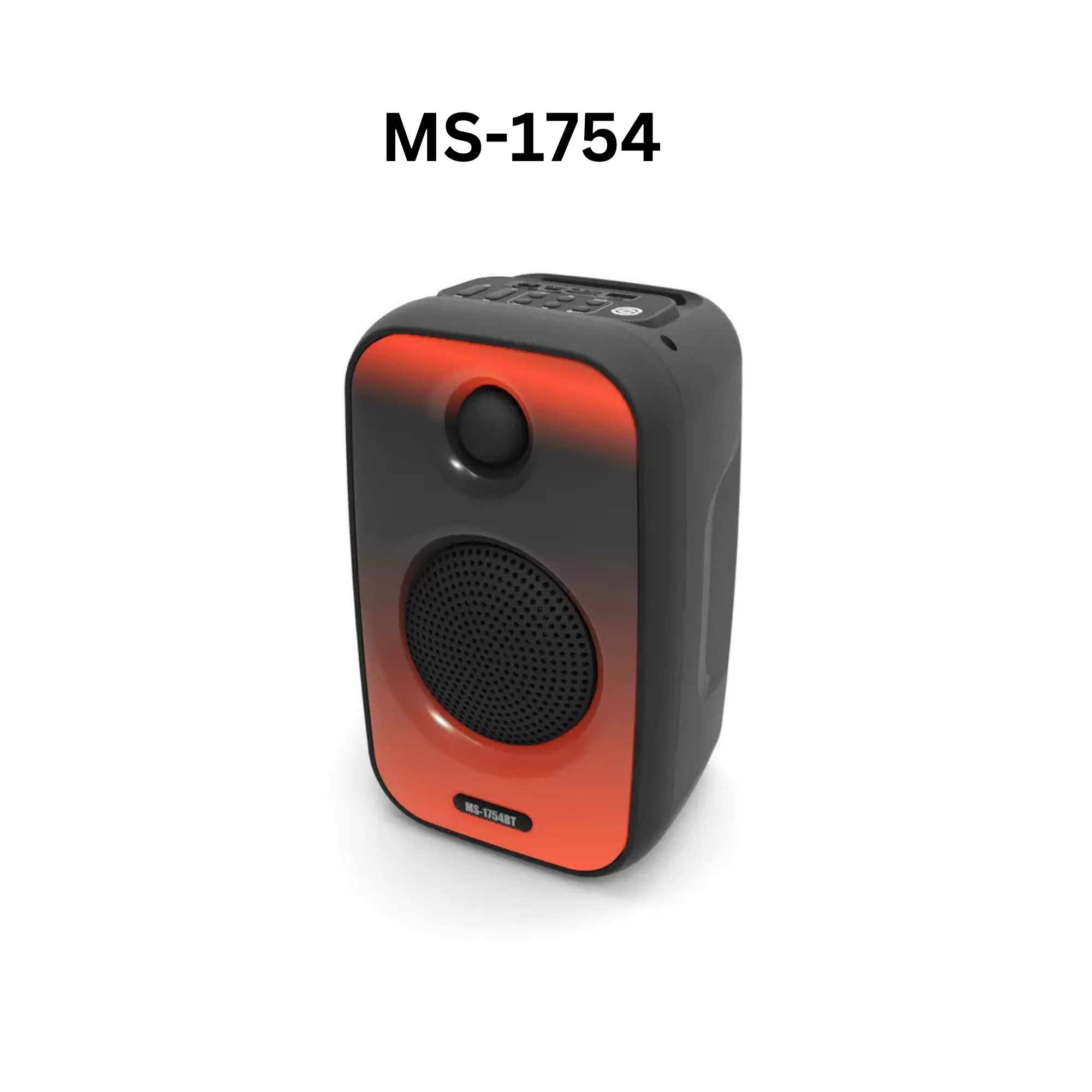 CLEARANCE SALE EUROKEN MS-1754BT  Bluetooth Speakers Wireless Bluetooth Speaker Subwoofer Large Volume Cool Dynamic Atmosphere Light  Portable Small Home Outdoor
