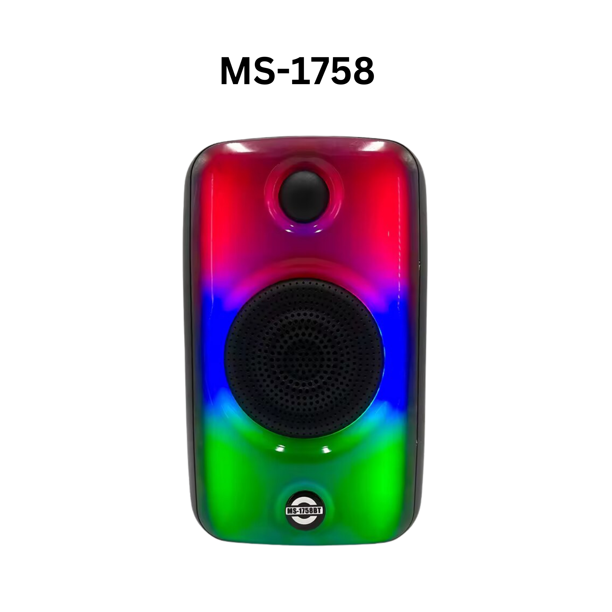 EUROKEN MS-1758BT  Portable Wireless Bluetooth Speaker with  Cool Dynamic Atmosphere LightOutdot