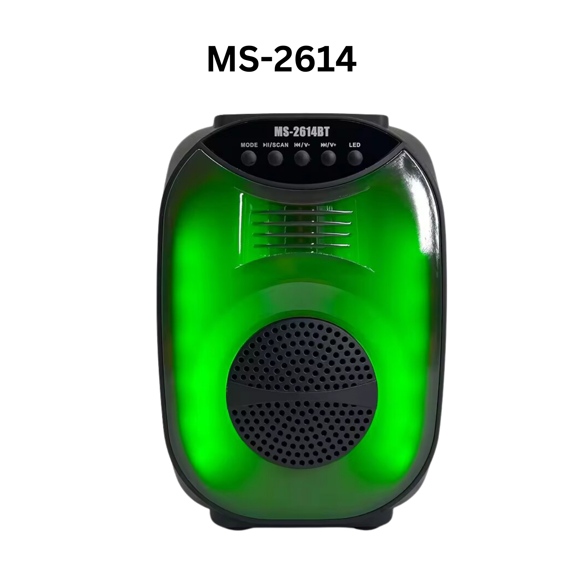 EUROKEN MS-2614BT  Bluetooth Speakers Wireless Bluetooth Speaker Subwoofer Large Volume Cool Dynamic Atmosphere Light  Portable Small Home Outdoor