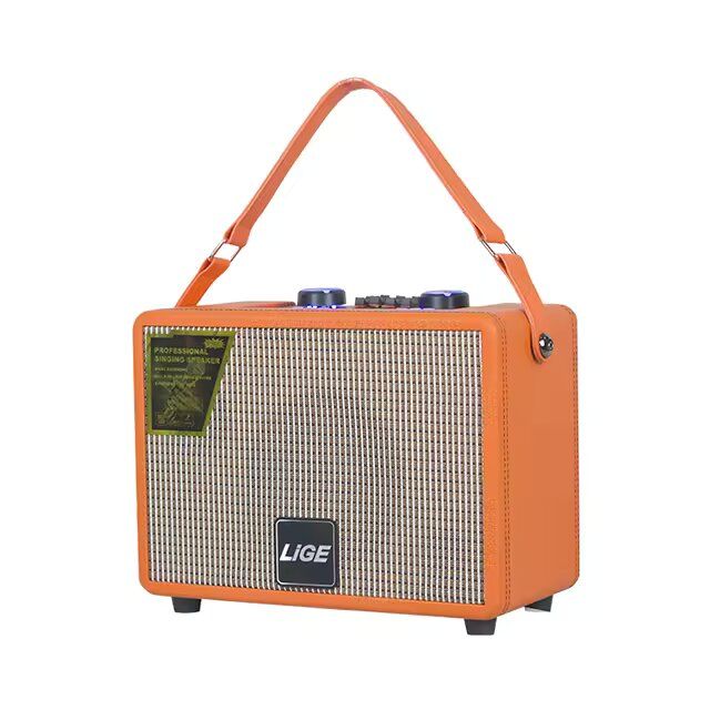 LiGE-6 Vintage Bluetooth Speaker  Wooden Speaker Luxury Portable Outdoor Home Decoration Classical 40W Speaker With Remote Control