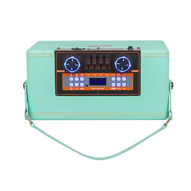 LiGE-6 Vintage Bluetooth Speaker  Wooden Speaker Luxury Portable Outdoor Home Decoration Classical 40W Speaker With Remote Control