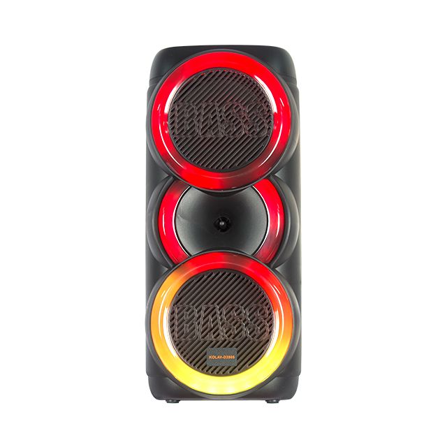 KOLAV-D2805 New Private Model Dual 8" Music Sound System Speakers Out door MAX Power 20800 P.M.P.O RGB Speaker