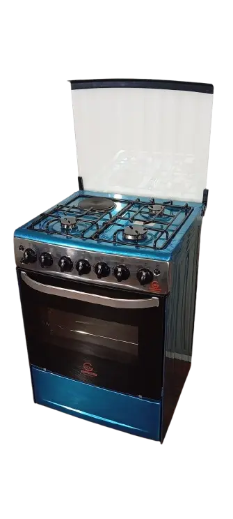 【Exclusive Offer】 EUROCHEF EGT65-3G1E-E  67L  HOME IMPROVEMENT FREE STANDING 3 GAS+ 1 HOTPLATE COOKER   KITCHEN APPLIANCE WITH ELECTRIC OVEN