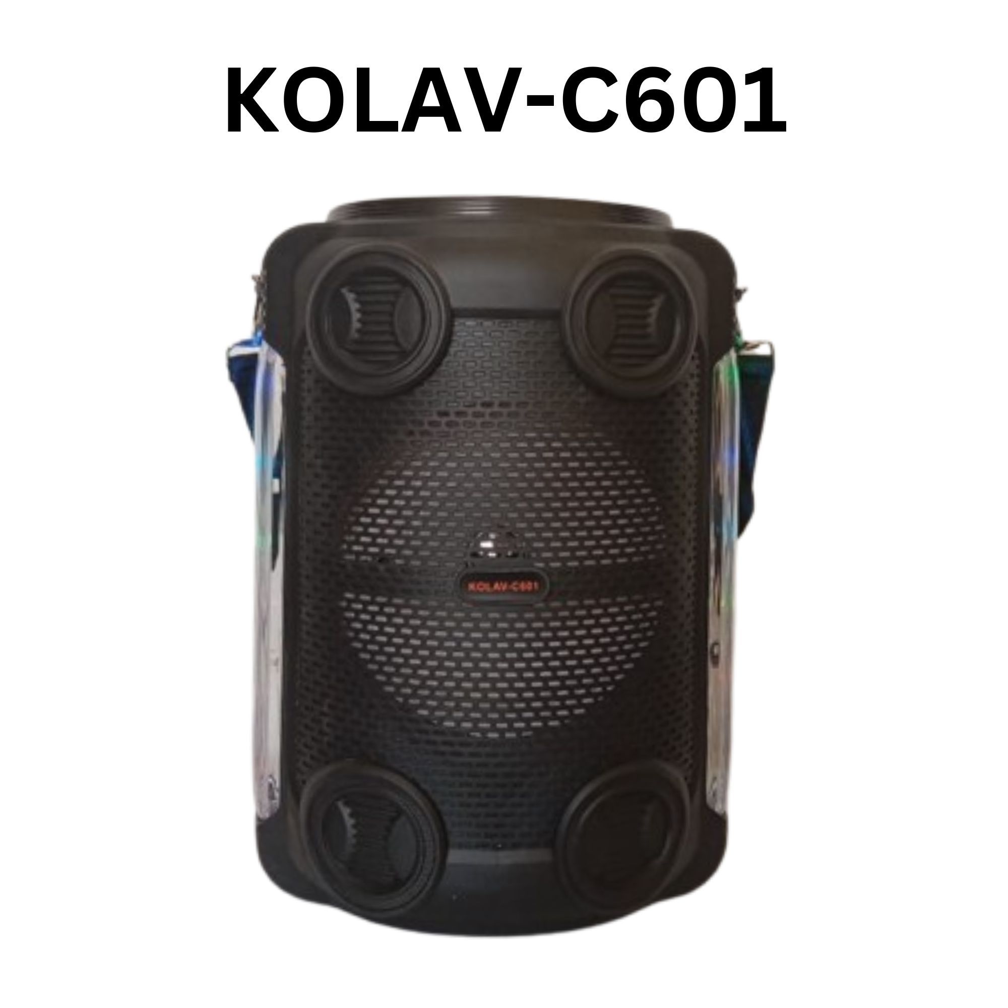 EUROKEN KOLAV-C601  Bluetooth Speakers Wireless Bluetooth Speaker Subwoofer Large Volume Cool Dynamic Atmosphere Light  Portable Small Home Outdoor