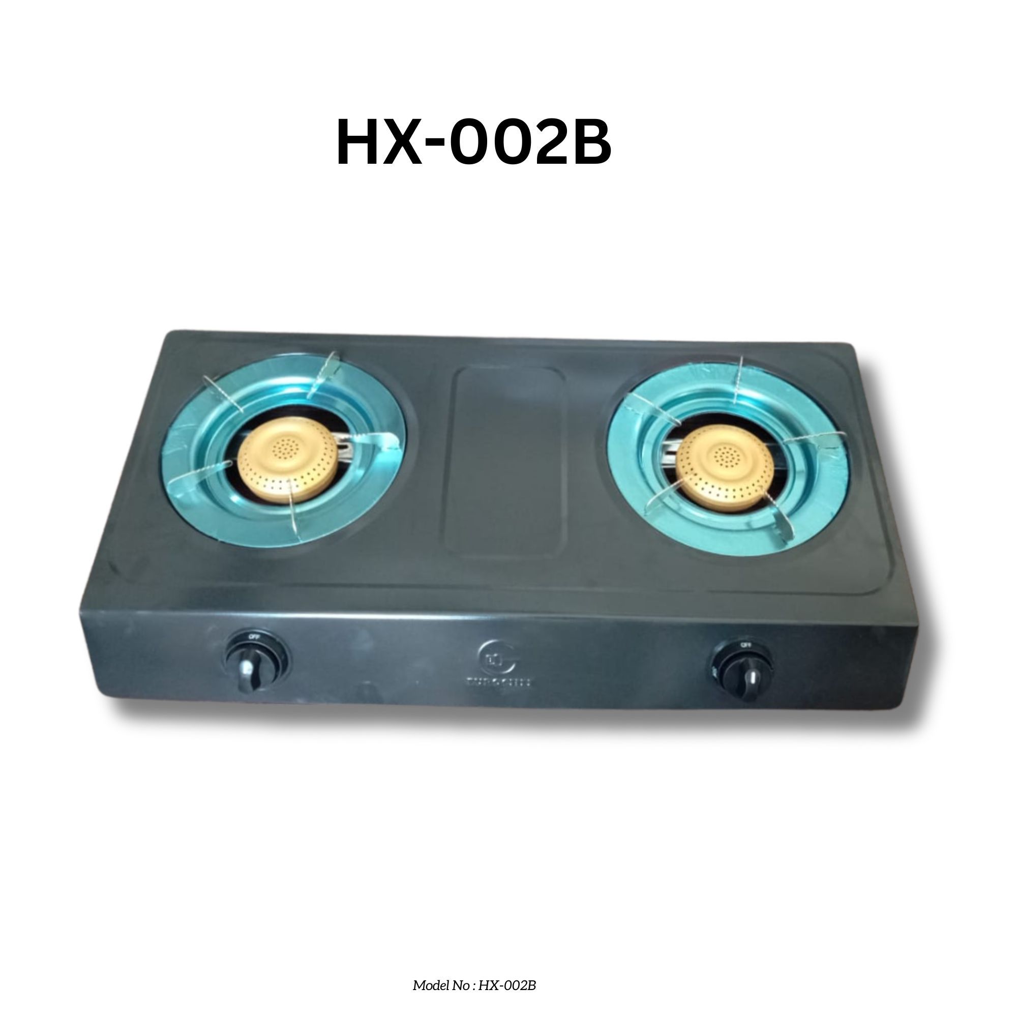 Eurochef HX-002B  Two Burner (double) Stainless Steel  Gas Cooker