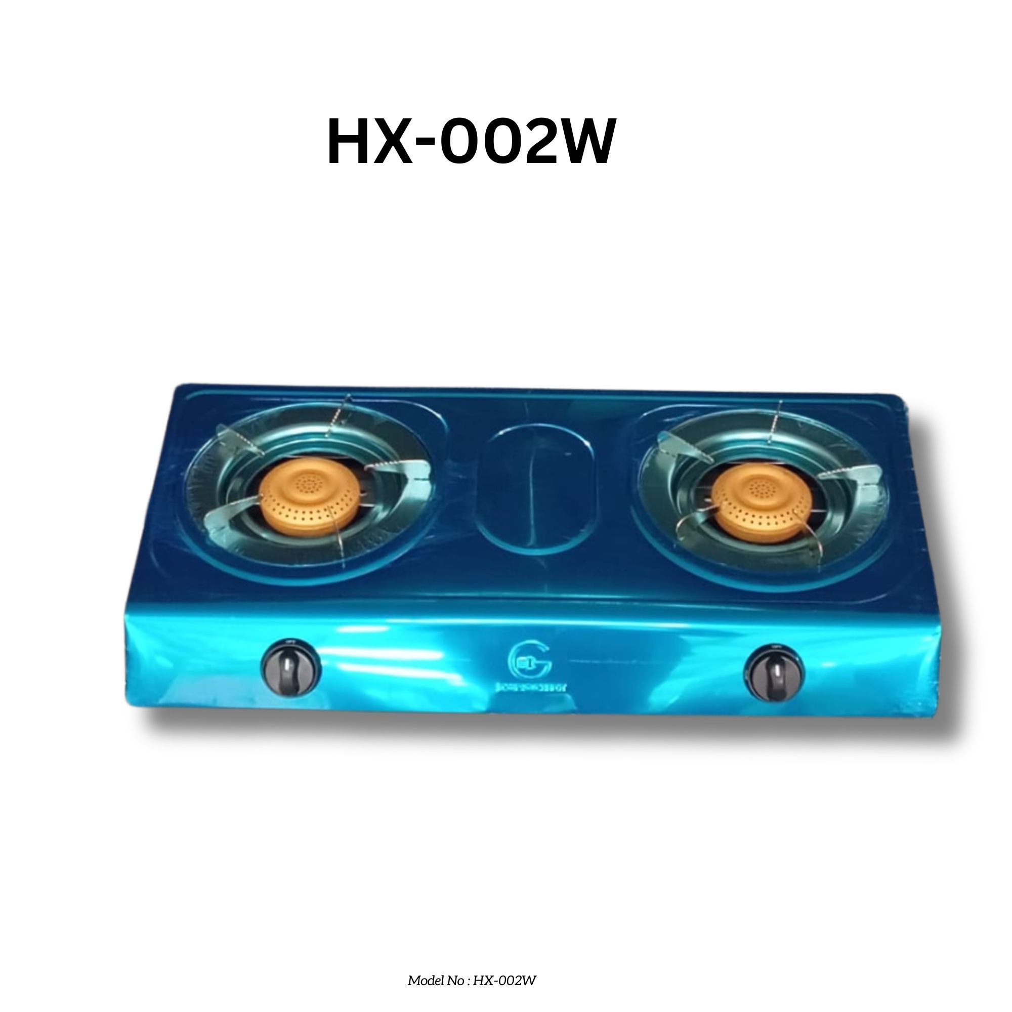 Eurochef HX-002W  Two Burner (double) Stainless Steel  Gas Cooker