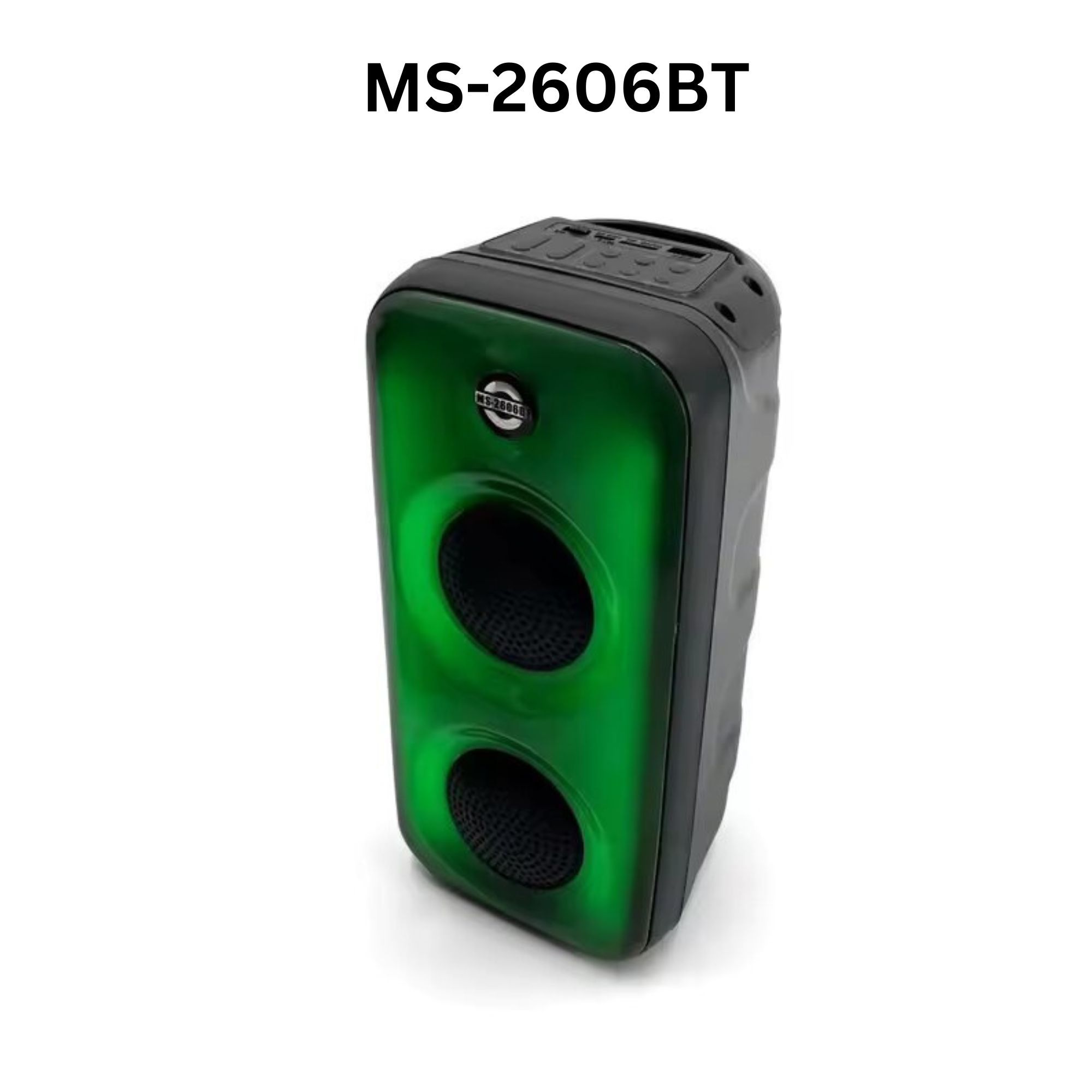 EUROKEN MS-2606BT  Portable Wireless Bluetooth Speaker with Cool Dynamic Atmosphere Light