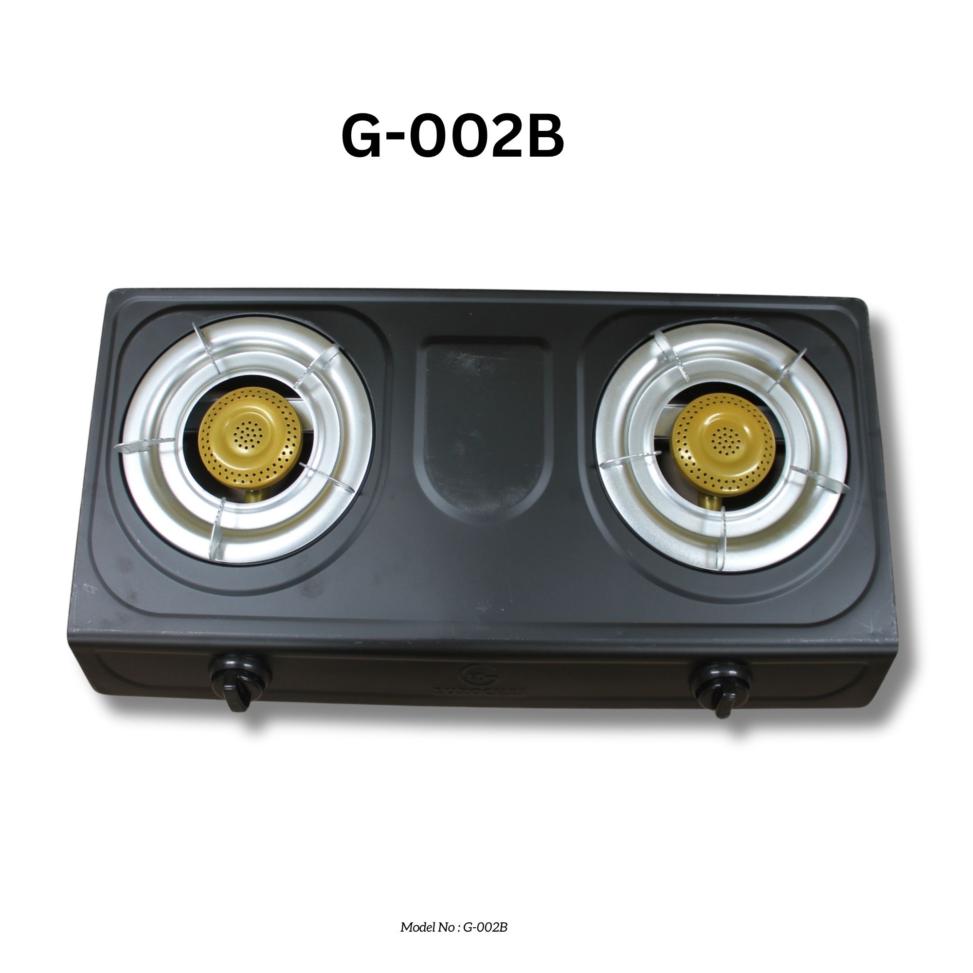 Eurochef G-002B  Two Burner (double) Stainles Steel  Gas Cooker