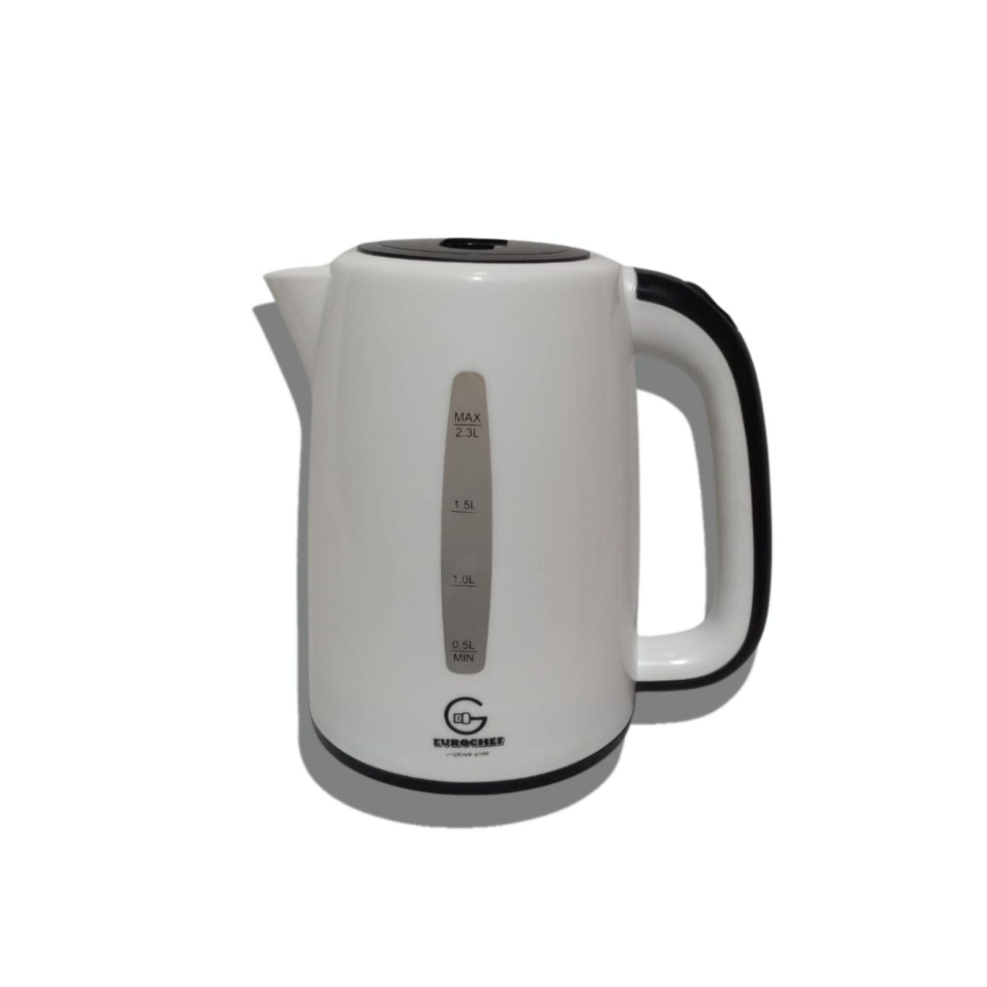 Eurochef  EC-K06 Electric Kettle Automatic turn off , 2.3 Litres -  WHITE