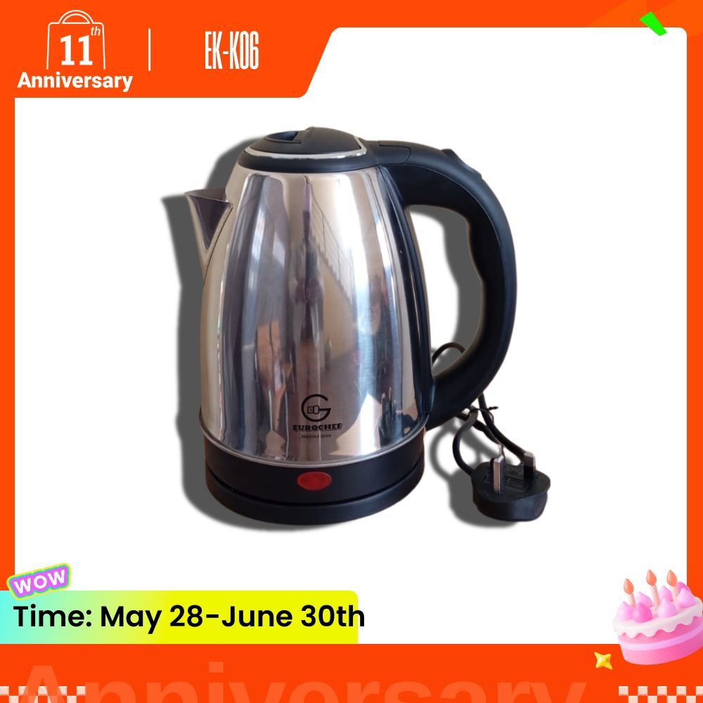 Eurochef  EC-K05 Electric Kettle Automatic, 2.3 Litres -  Blue