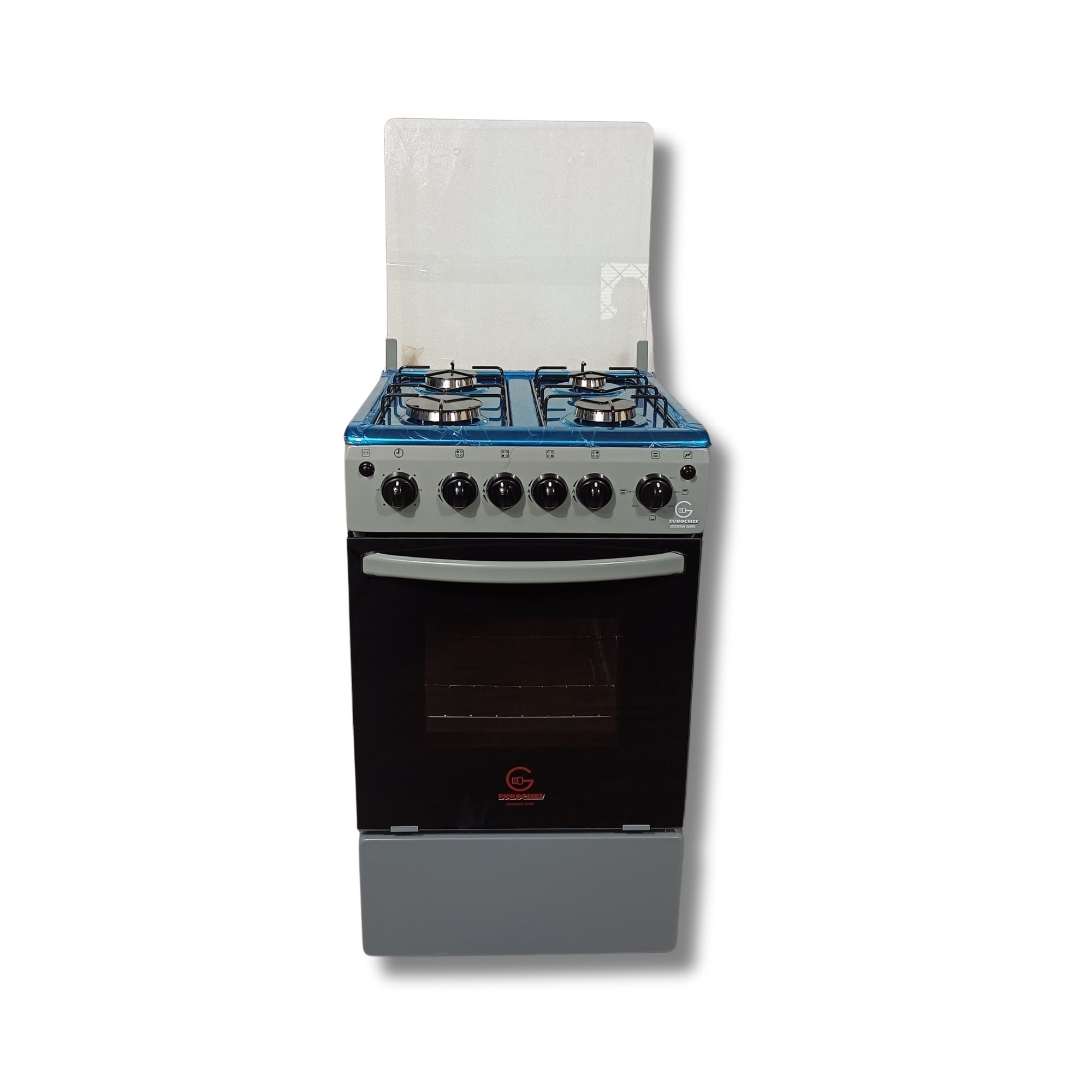 EUROCHEF EG55-4G+E 4 Gas Burner + Electric Oven Stand Gas Cooker  50x55cm