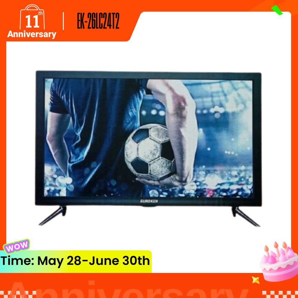 EUROKEN  EK-26LC24T2 TV  WITH LED & TRUE COLOR DIGITAL TV 24 INCHES