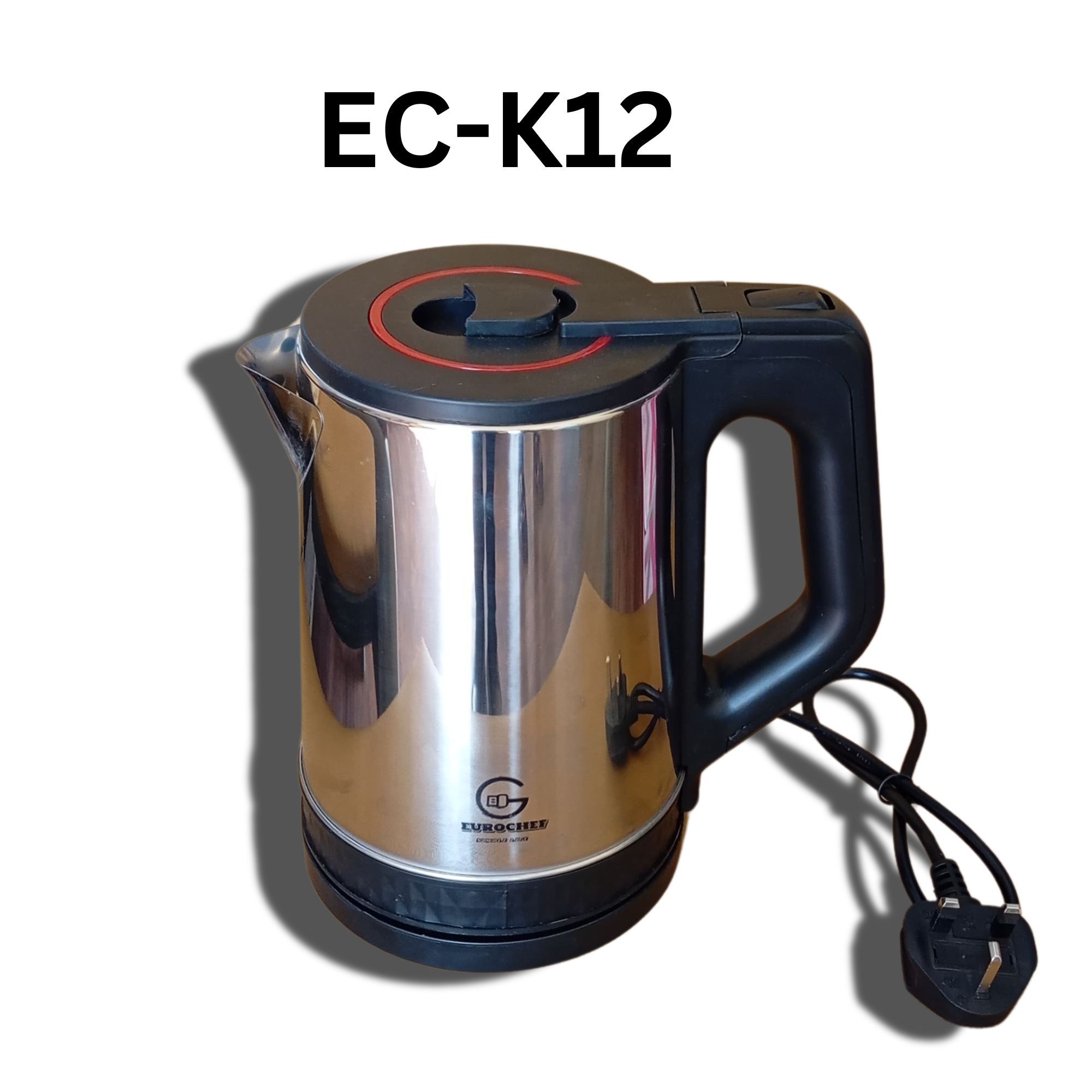 Eurochef  EC-K12 Electric Kettle Automatic, 2.3 Litres -  Stainless Steel