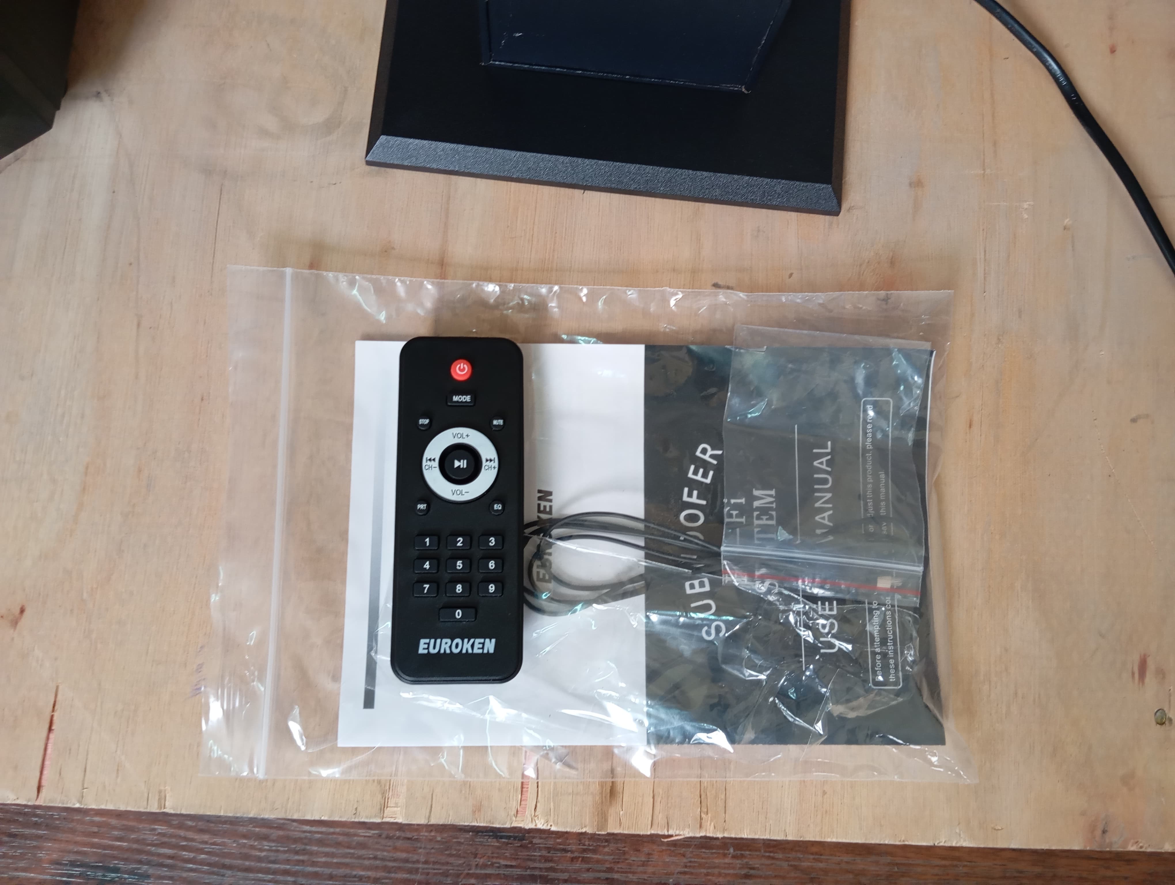 NEW EUROKEN Home Theatre System EK-6401 3 In1 Tall Boy Ac Dc 10,000W PMPO Bluetooth Fm USB SD Mem Card Support