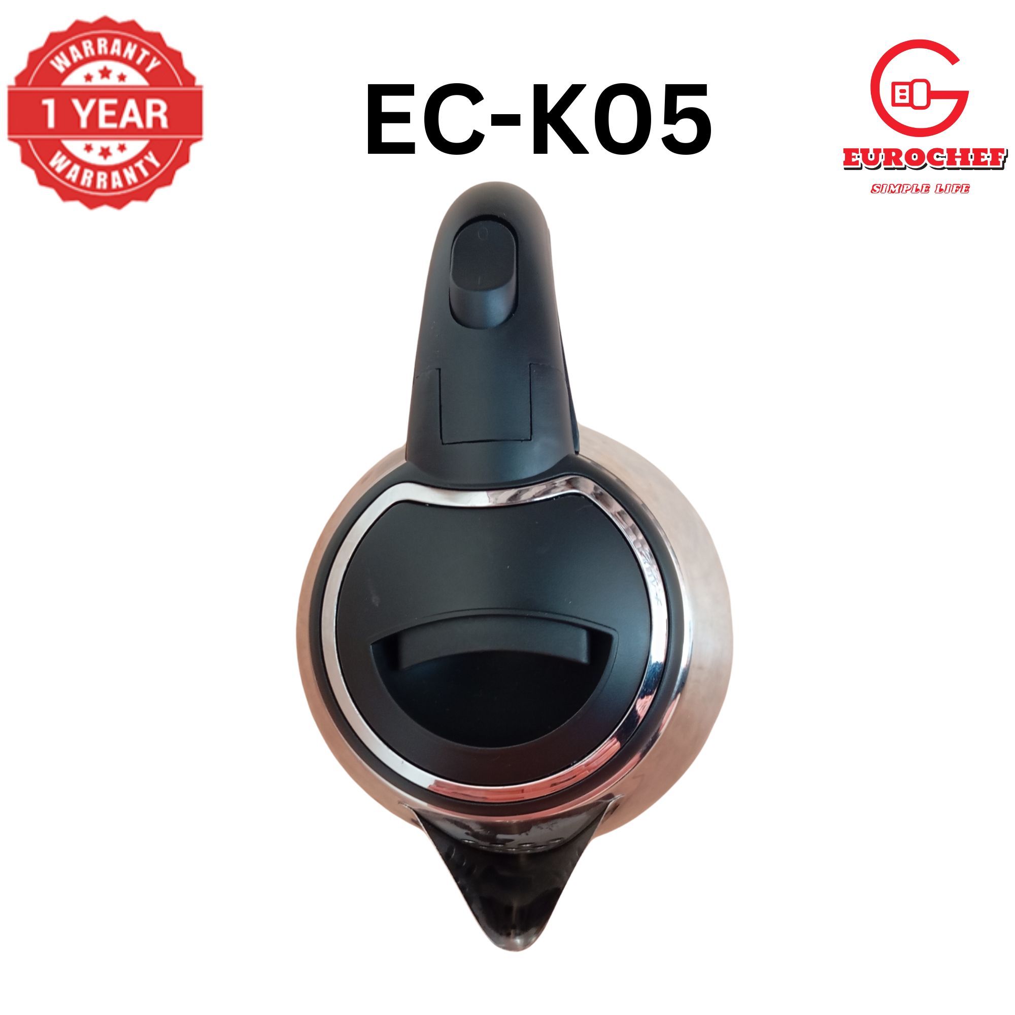 Eurochef  EC-K05 2L stainless steel cordless Electric Kettle  jug for boiling water home appliance