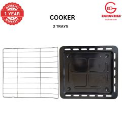 【LIMITED OFFER】 Eurochef 50X55 EGT55-3G1E-E  55L Home Improvement  Free standing Gas Cooker  3 GAS + 1 Hot Plate  Kitchen appliance with electric oven