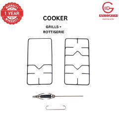【LIMITED OFFER】 Eurochef 50X55 EGT55-3G1E-E  55L Home Improvement  Free standing Gas Cooker  3 GAS + 1 Hot Plate  Kitchen appliance with electric oven