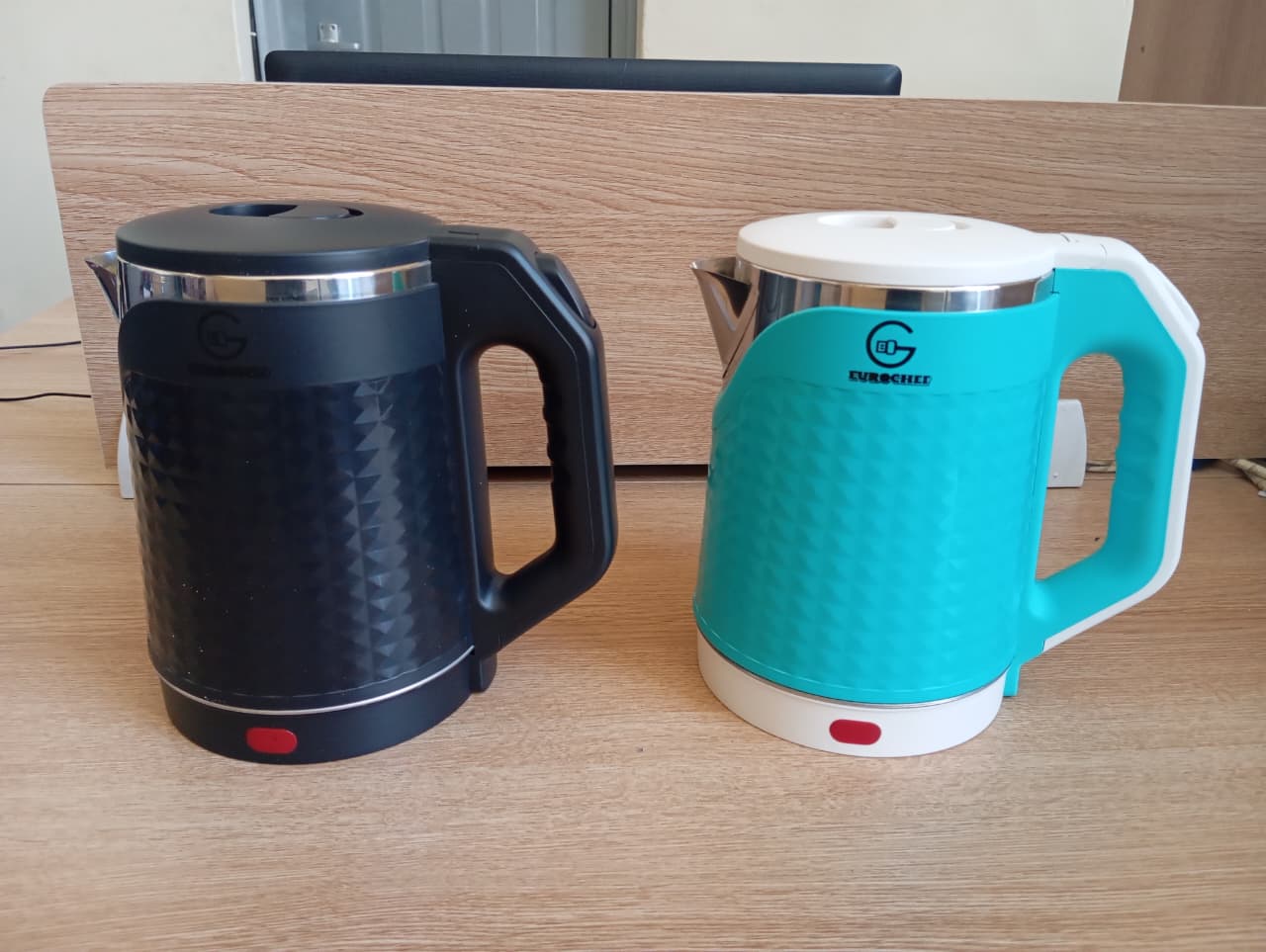 【Limited Offer】 EUROCHEF EC-K16  2 L Stainless steel Electric Cordless Kettle Electric Jug for boiling water Kitchen Appliaance