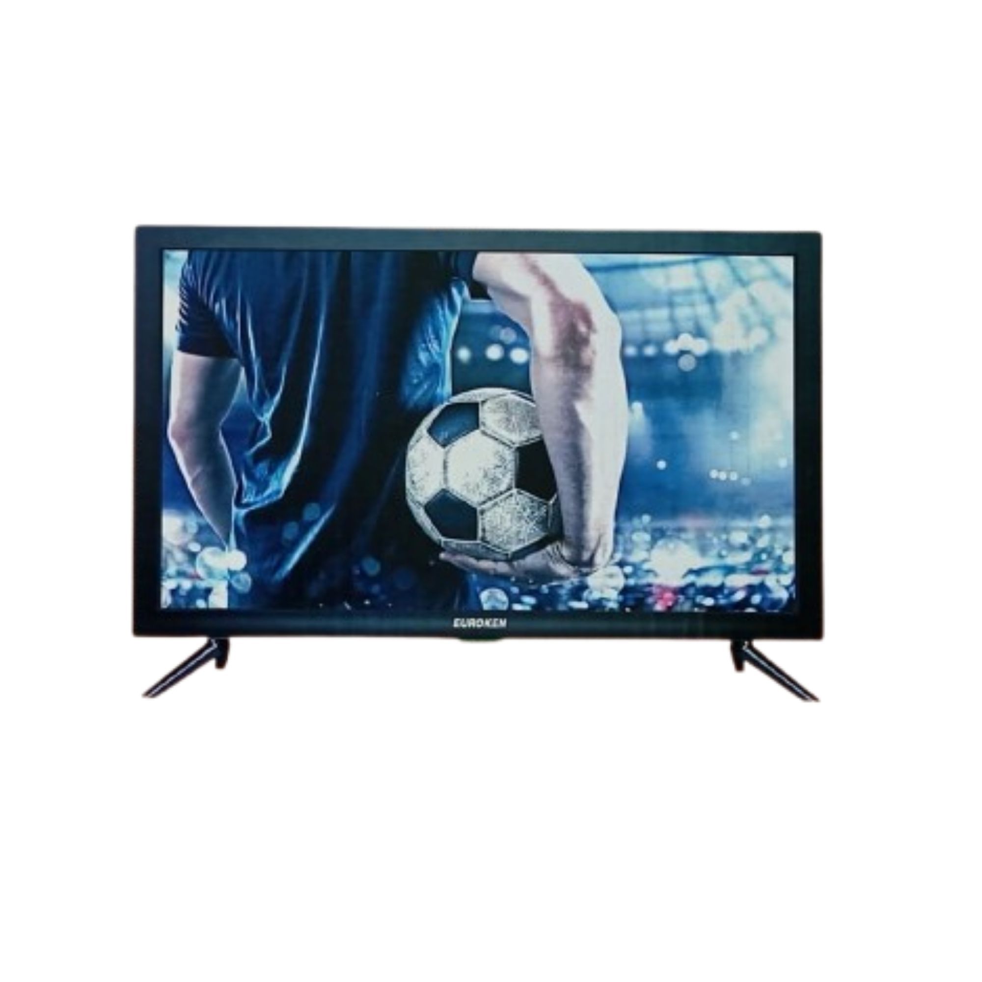 【Limited Offer】 EUROKEN  HS-26LC24T2 24" INCH FULL SCREEN DISPLAY TELEVISION AC/DC DIGITAL LED TV WITH INBUILT DECODER FOR LOCAL CHANNELS WIDE COLOR ENHANCER, USB HDMI PORTS