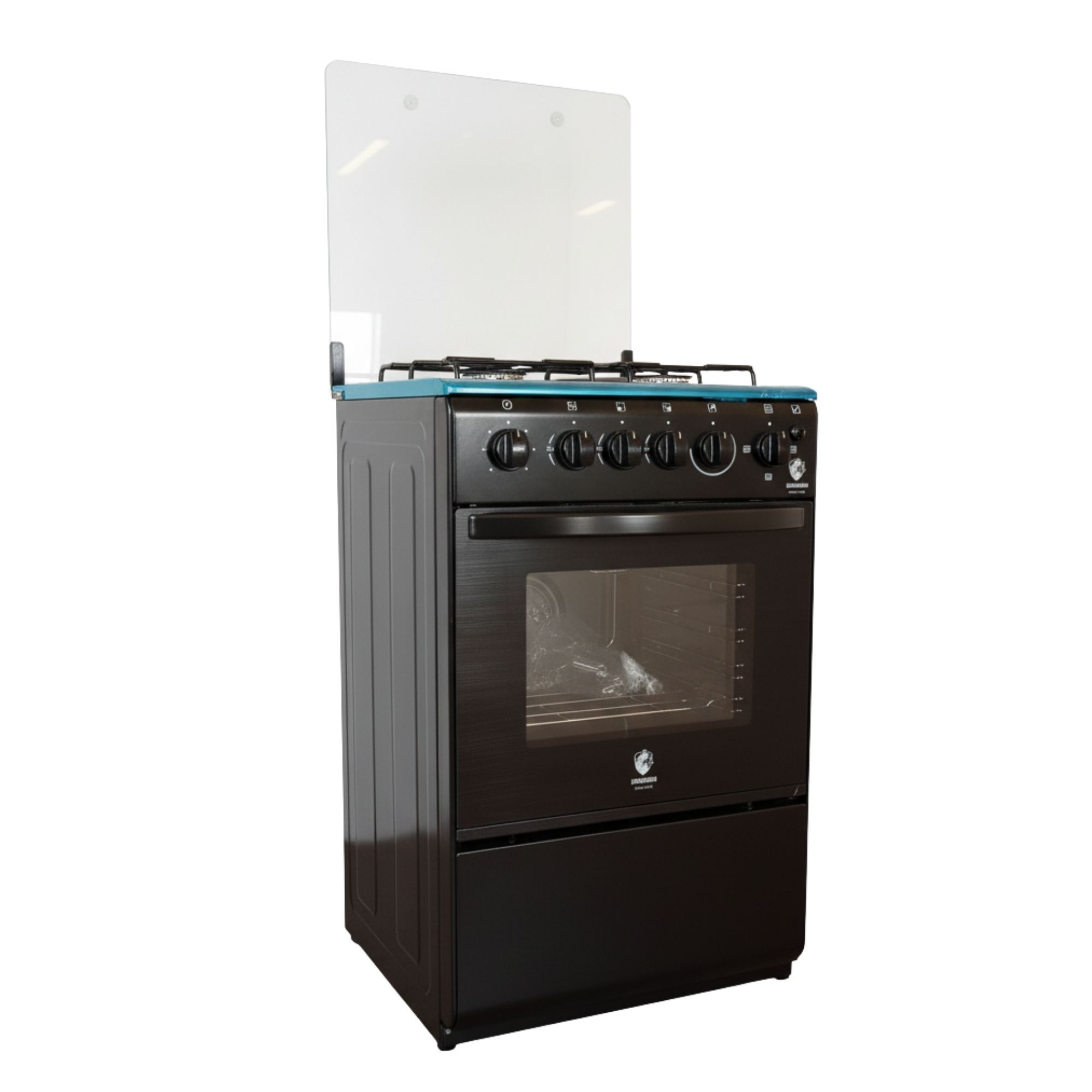 【LIMITED OFFER】 Euroken Euro55-3G1E-E  50L Home Improvement   Free Standing  Gas Cooker 3 GAS +1 Hot plate Kitchen Appliance with electric oven - 50X55CM